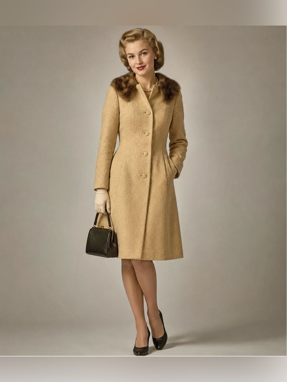 Vintage MidBrooke New York Coat 1950's